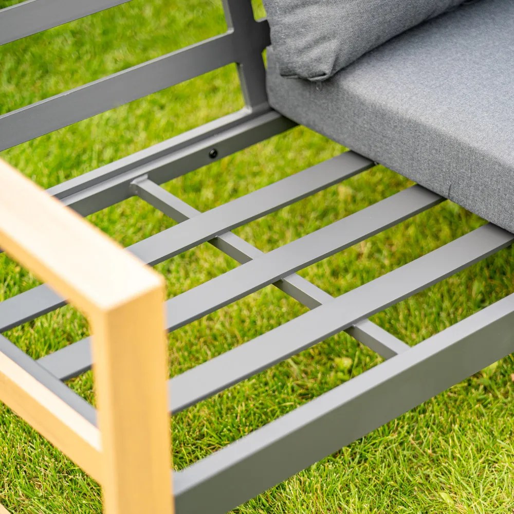 Set de mobilier de grădină din aluminiu Duisburg CS