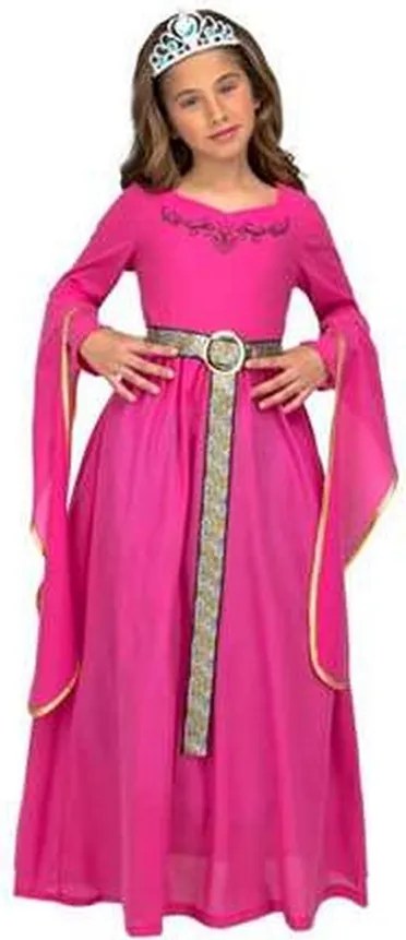 Costum Deghizare pentru Copii My Other Me Roz Prințesă Medievală 10-12 Ani