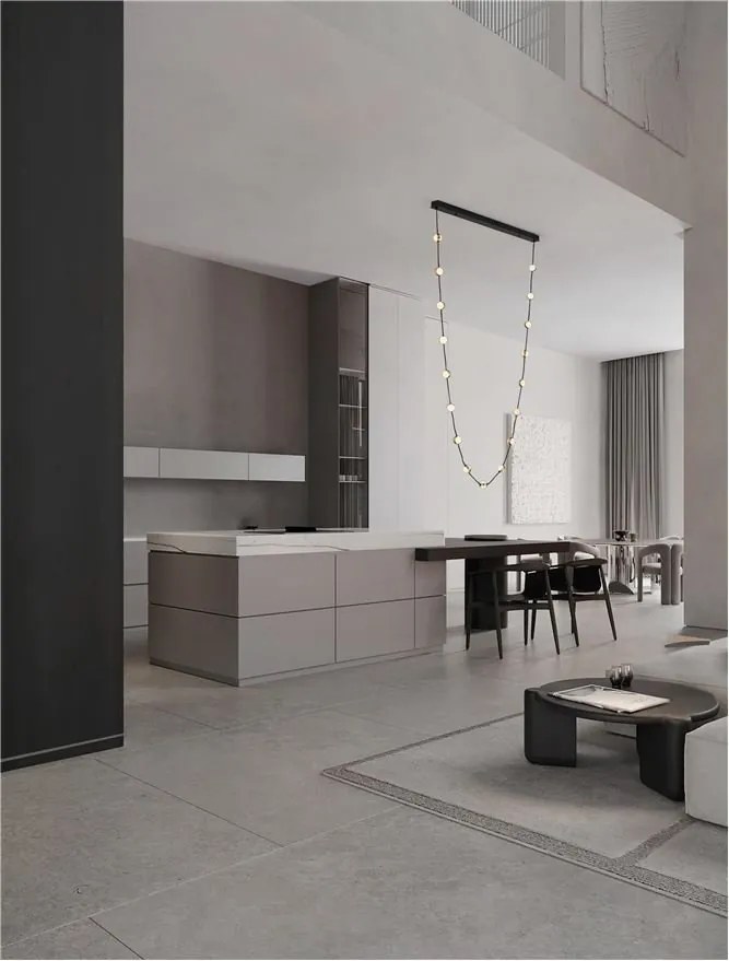 Lustra LED suspendata, deosebita design lux ALCINOE