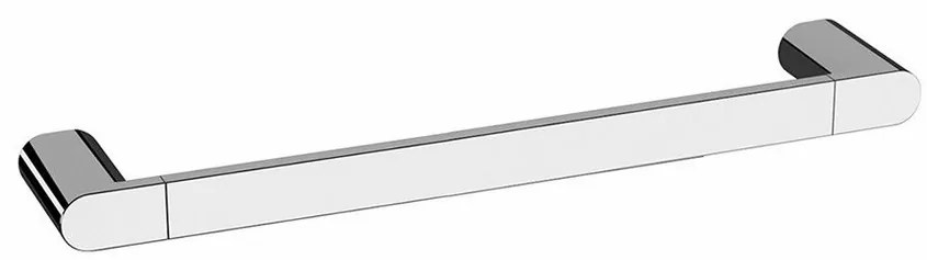 SAPHO RF010 Flori suport pentru prosoape 40 x 7cm, argintiu