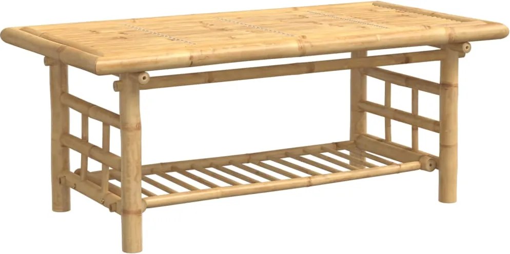 vidaXL Măsuță de cafea, 110x55x45 cm, bambus