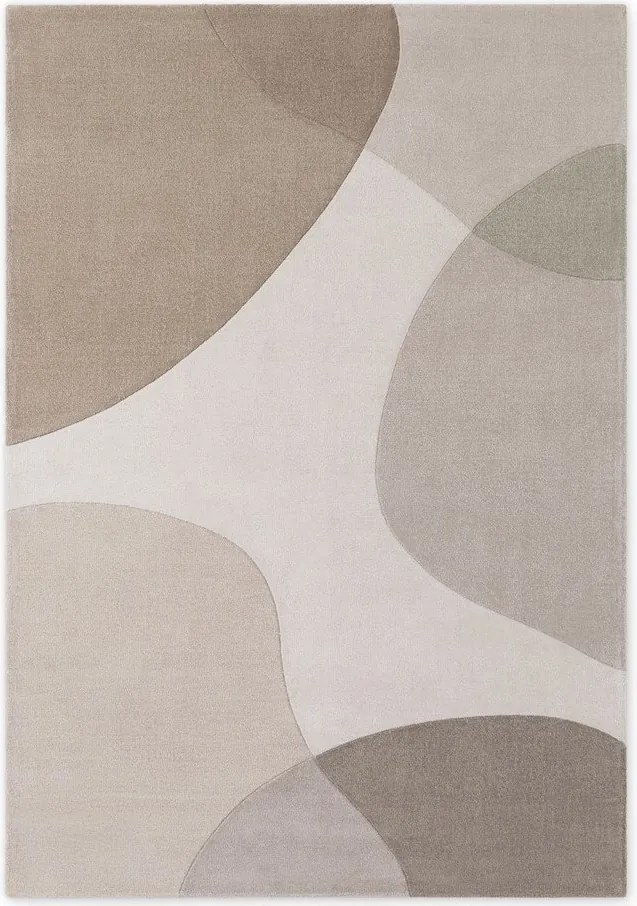 Covor bej țesut manual din lână 200x300 cm Hackney Clarissa – Ted Baker