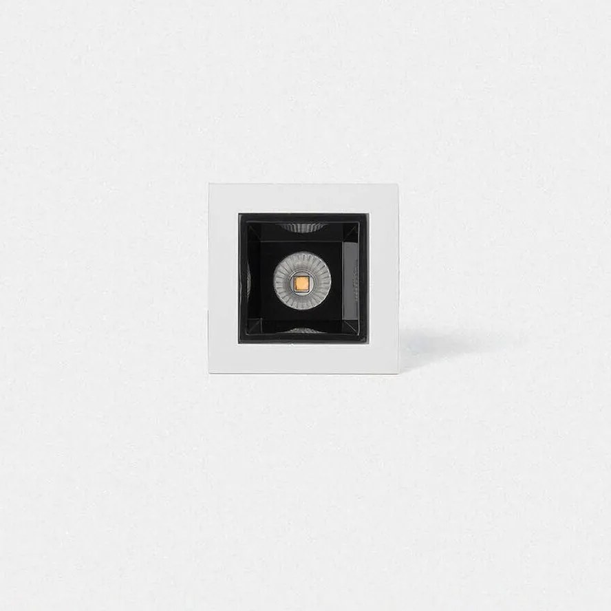 Mini Spot LED incastrabil TROOP recessed white-black 2W 15Â° 2700K CRI90