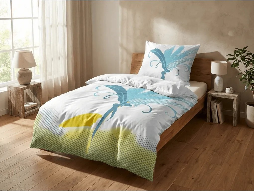 Lenjerie de pat din bumbac PALMINO colorat Dimensiune lenjerie de pat: 70 x 90 cm | 140 x 200 cm