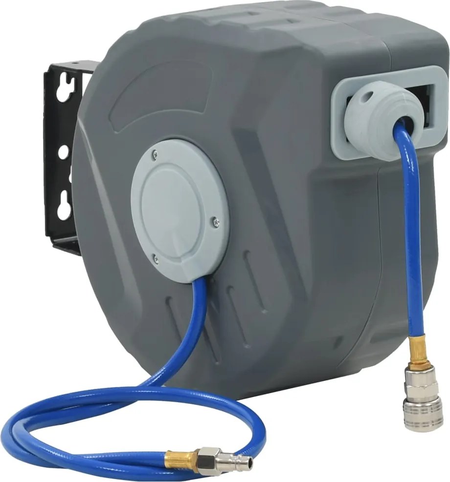 vidaXL Rolă automată cu furtun de aer 3/8", 12 m
