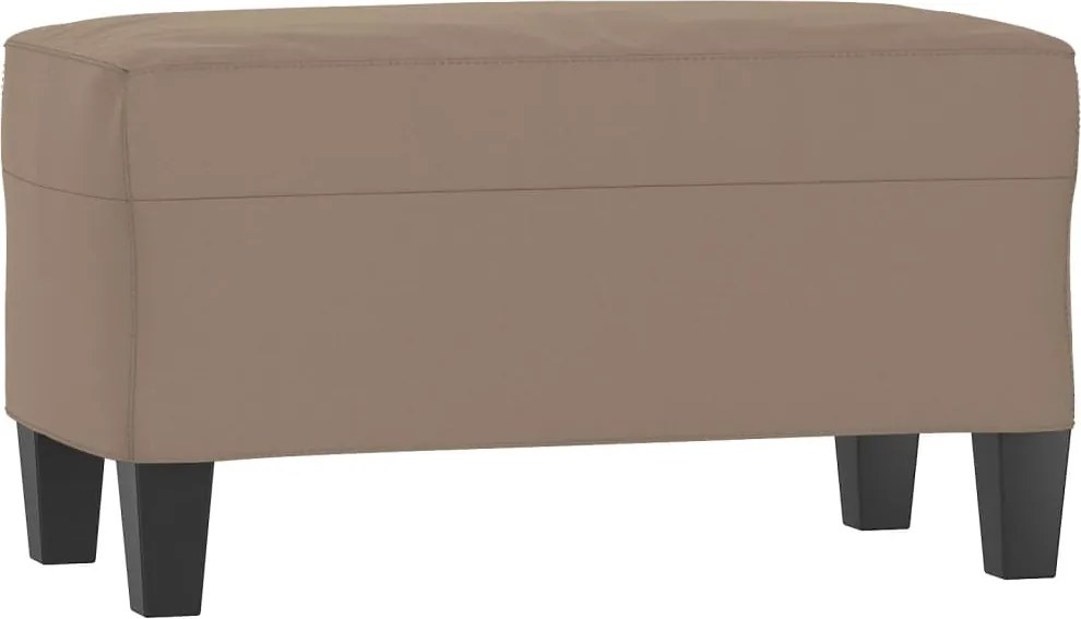 vidaXL Bancă, gri taupe, 70x35x41 cm, microfibră