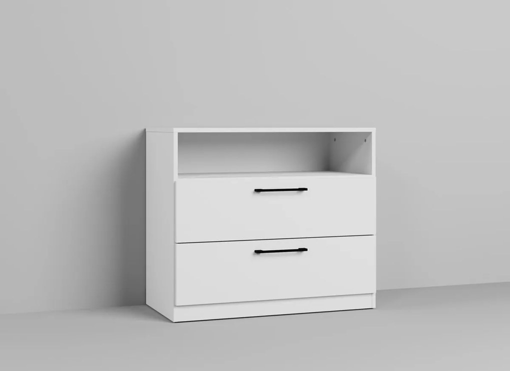 Set mobila dormitor complet alb - Adam 8