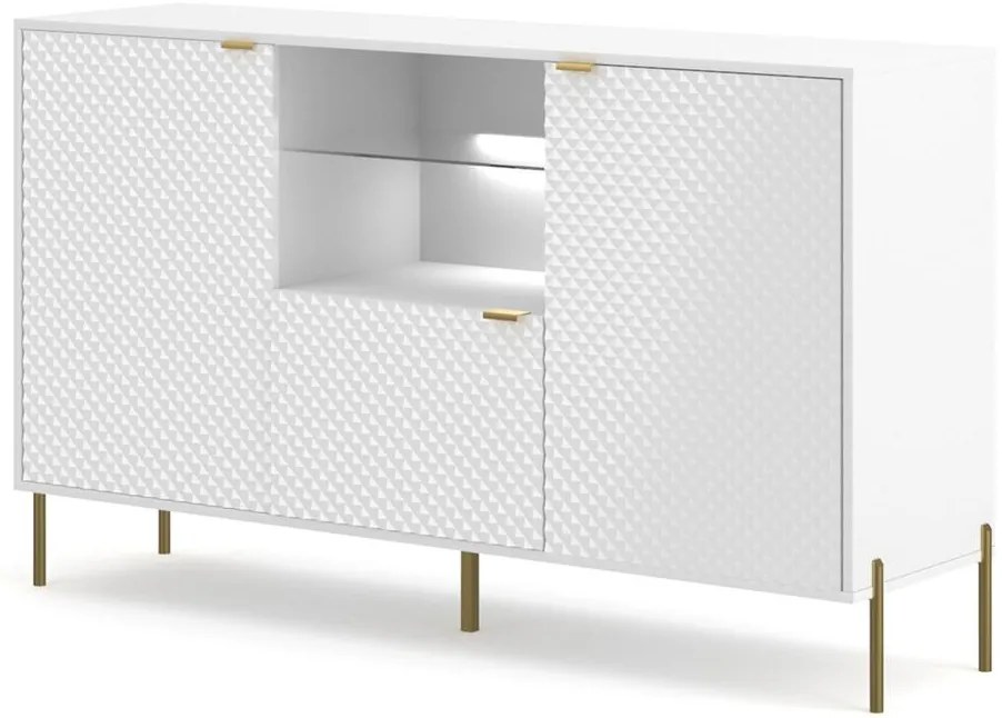 Dulap Calvo C4 (alb + auriu). 1099454