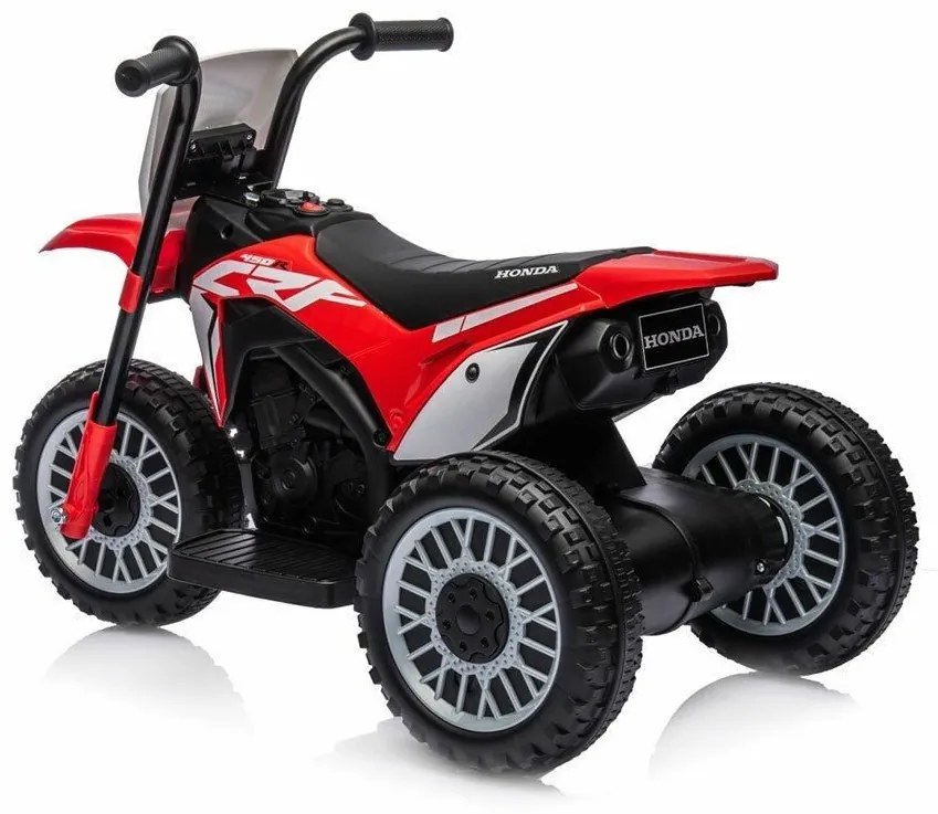 Motocicletă electrică Baby Mix Honda CRF 450R, roșu