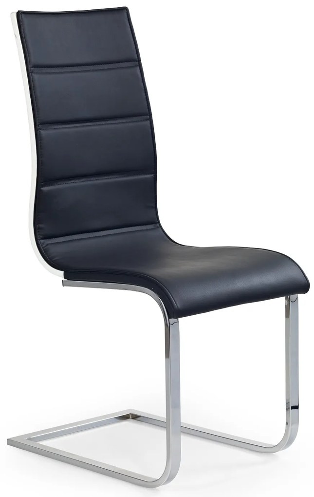 Scaun de sufragerie  Killa  (negru + alb). 769965