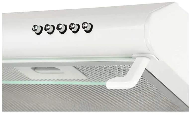 Hota Traditionala Tornado Bona 20 (60) LED, 2 motoare, latime 60 cm, absorbtie 560 m3/ora, filtru anti-grasimi aluminiu 5 straturi, Alb