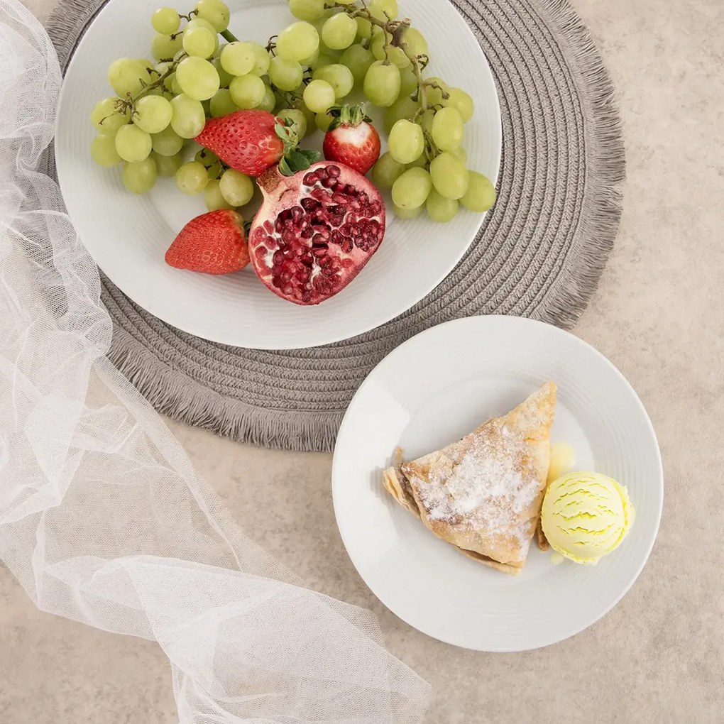 Set de farfurii de desert din porțelan Orion Mona line 6 buc, 19 cm