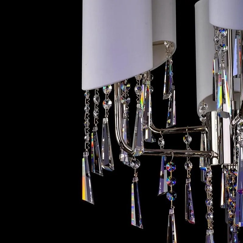 Candelabru modern design deosebit Cristal Bohemia Exclusive GLOSSA 01-CH
