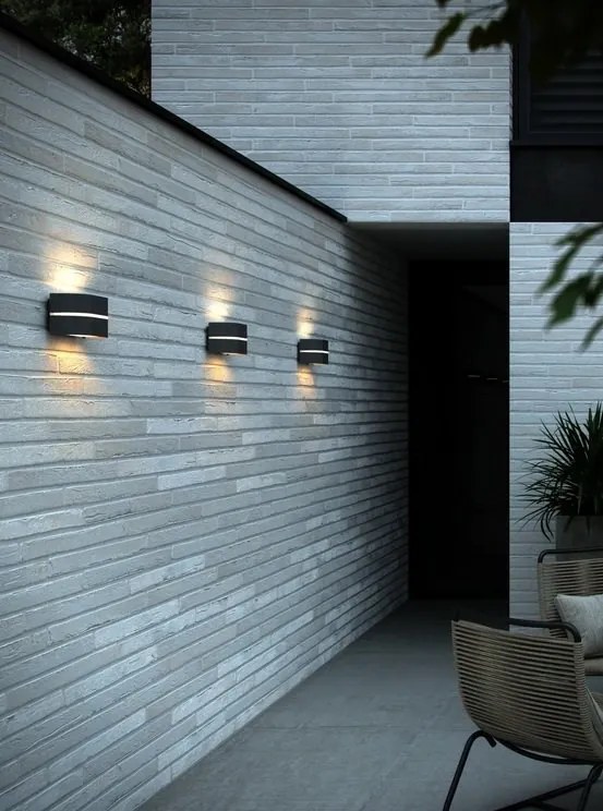 Aplica de exterior ambientala stil nordic IP44 Sibelis antracit