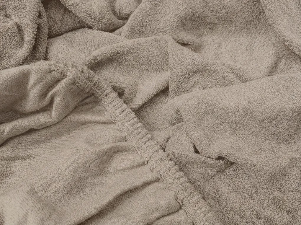 Cearsaf Frote EXCLUSIVE nisipiu 90 x 200 cm