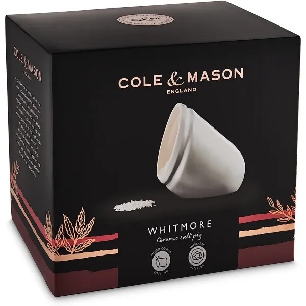 Recipient ceramic pentru sare WHITMORE Cole&Mason