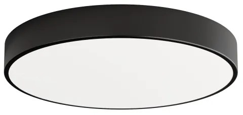 Plafonieră CLEO 5xE27/24W/230V d. 60 cm neagră