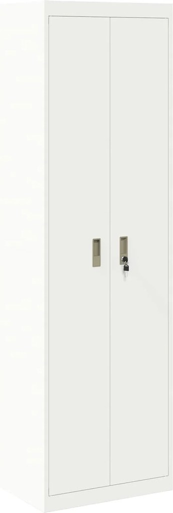 vidaXL Dulap de depozitare Alb 60 x 40 x 200 cm Oțel