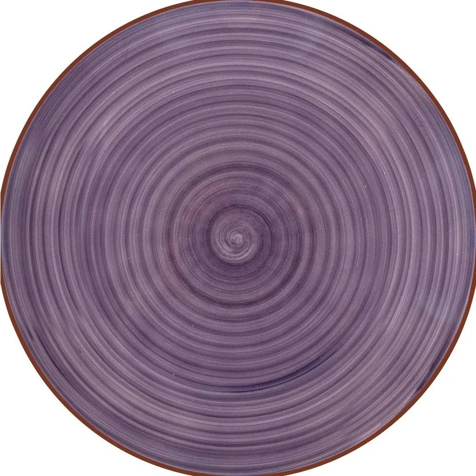 Lamart LT9084 farfurie mică din ceramică Happy,diametru 26,8 cm, violet