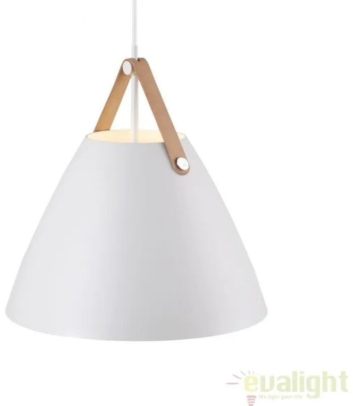 Lustra / Pendul design nordic Strap 36 alb 84343001 DFTP