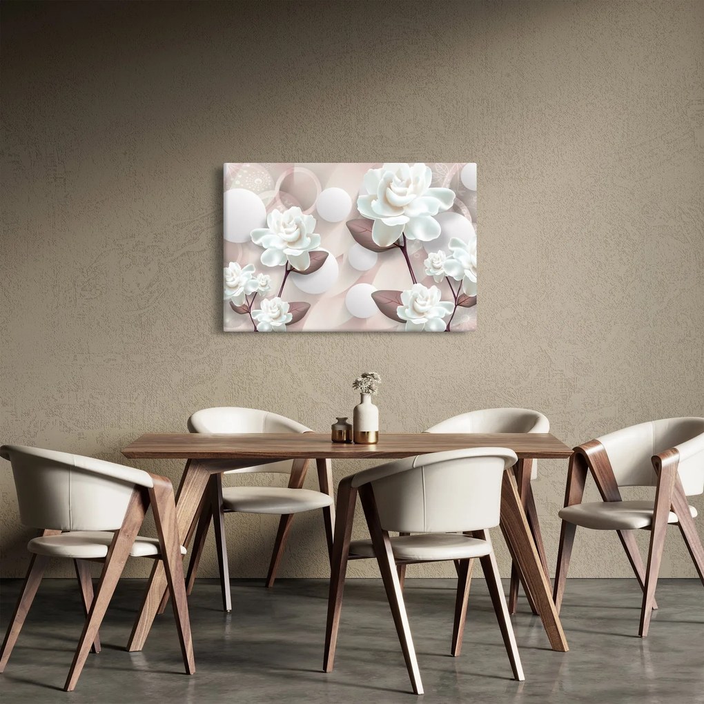 Tablou - Flori de trandafir (90x60 cm)