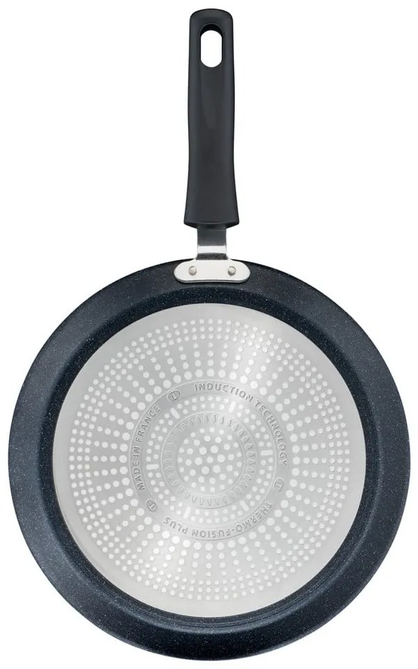 Tigaie tip wok cu suprafață antiaderentă din aluminiu ø 28 cm Black stone G2811972 – Tefal