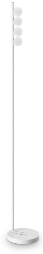 Lampadar LED design minimalist Ping pong pt4 alb