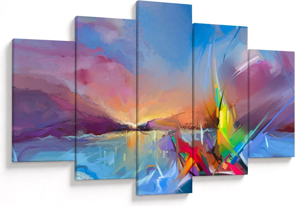 Tablou - Apus de soare (150x105 cm)