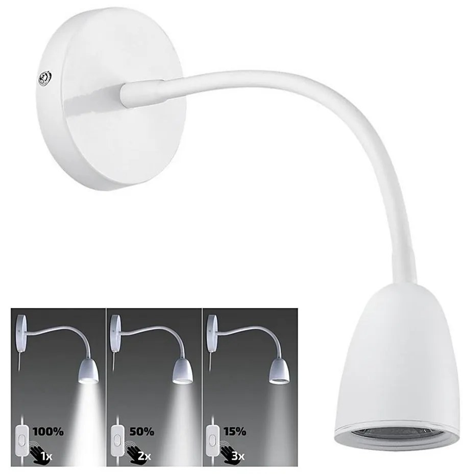 Veioză LED flexibilă dimabilă Brilagi LED/4W/230V alb