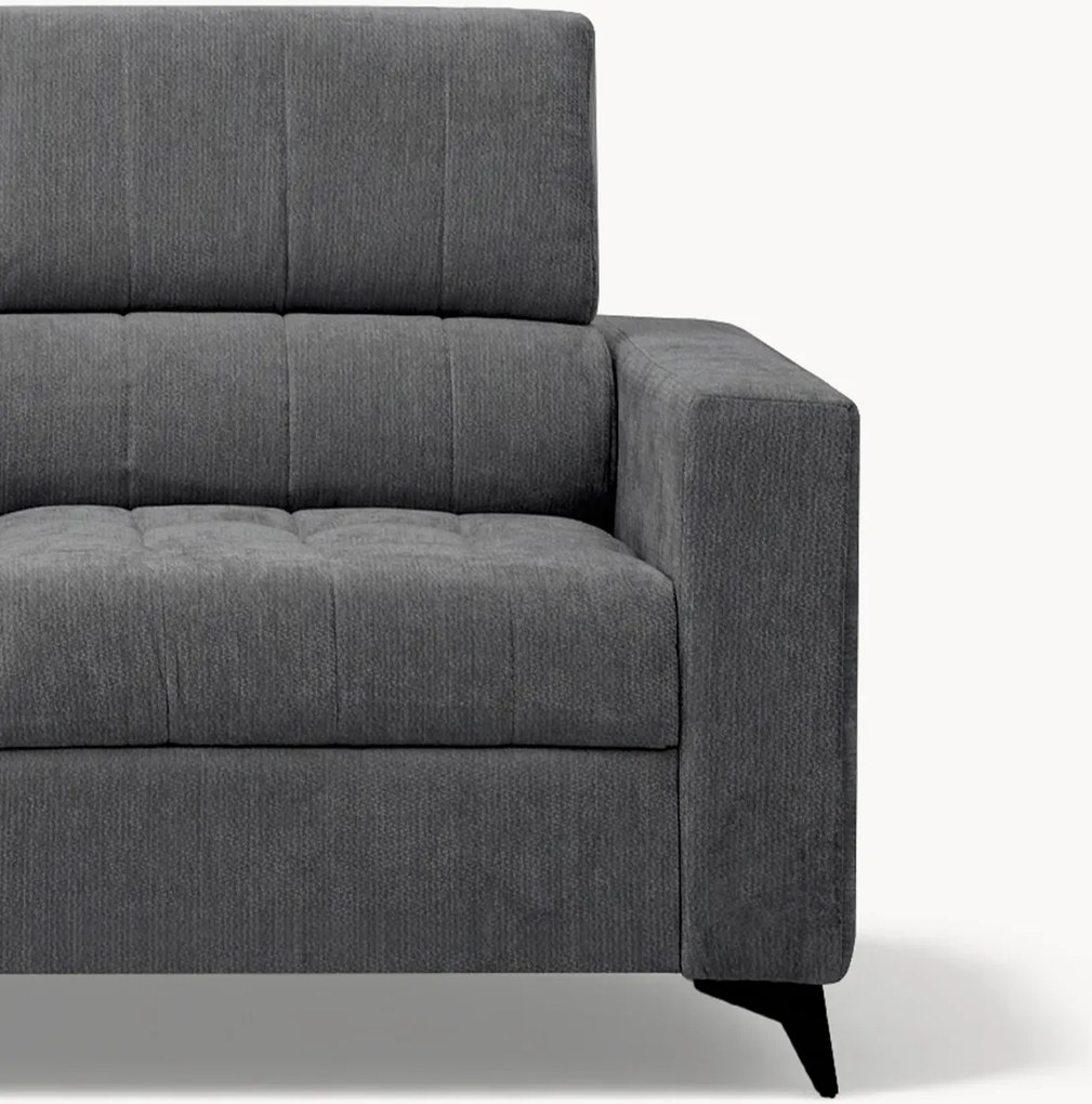Canapea extensibilă Nardo - chenille gri Vibe 95