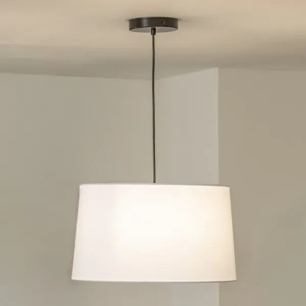 Brilagi - Lustră LED CERIA, pendul pe cablu, 1xE27/40W/230V, Ø 45 cm, albă