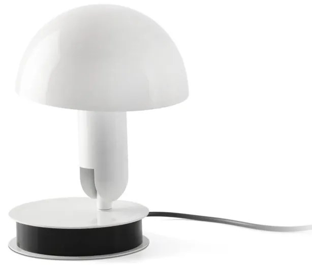 Veioza/Lampa de masa cu clips BELA alba