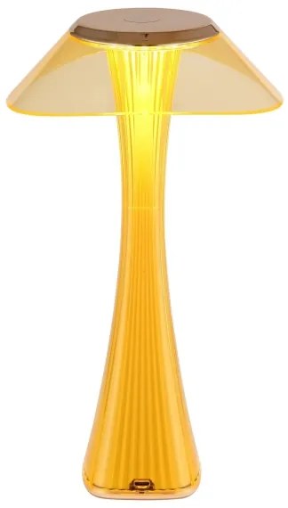 Lampă LED reîncărcabilă dimabilă de masă Globo 21025A AMBRA LED/2,5W/3,7V 2700K/4500K/6500K auriu