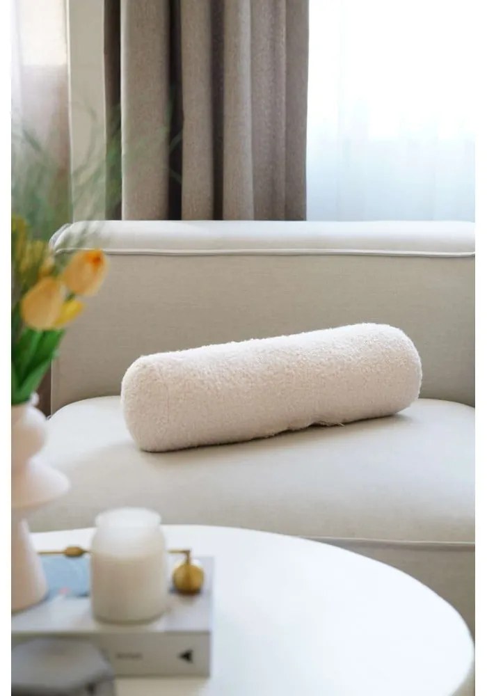Pernă decorativă din material bouclé 14x50 cm Top – Mioli Decor