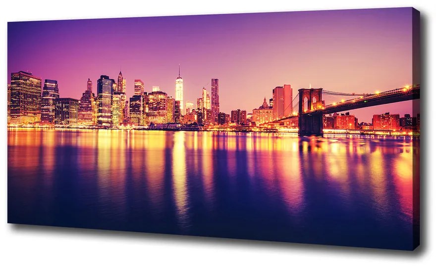 Print pe canvas Manhattan new york city