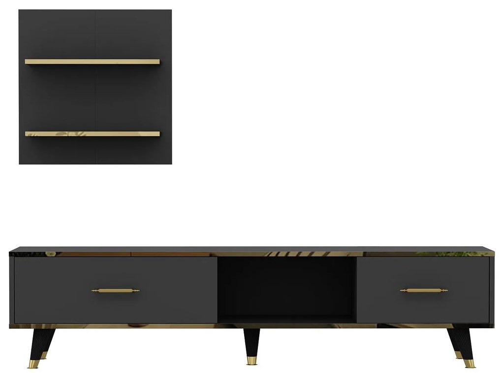 Mobilier living Mevala 2 (antracit) . 1095634