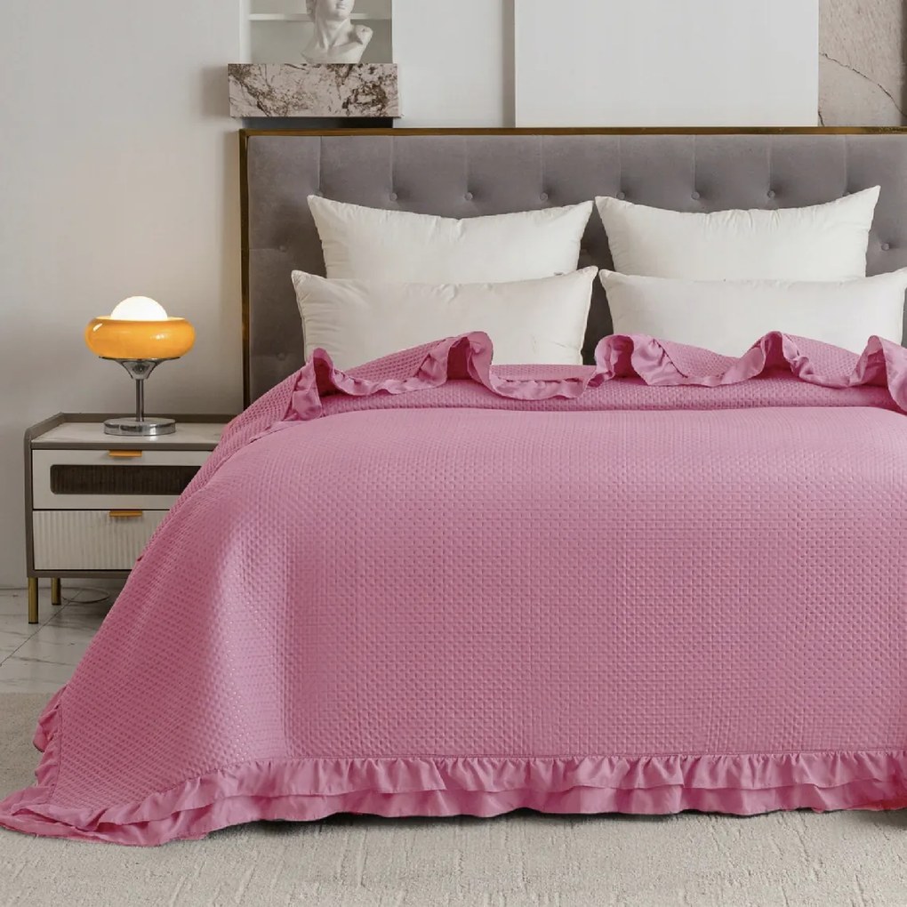 Cuvertura de pat MONTEGO, roz Dimensiune: 170 x 210 cm