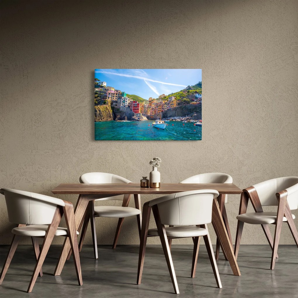 Tablou - Pe Marea mediterană (90x60 cm)