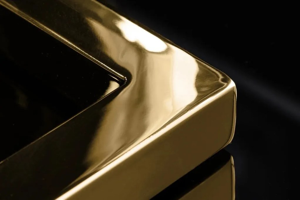 Suport pentru 5 lumanari, Auriu, ABSTRACT 50cm