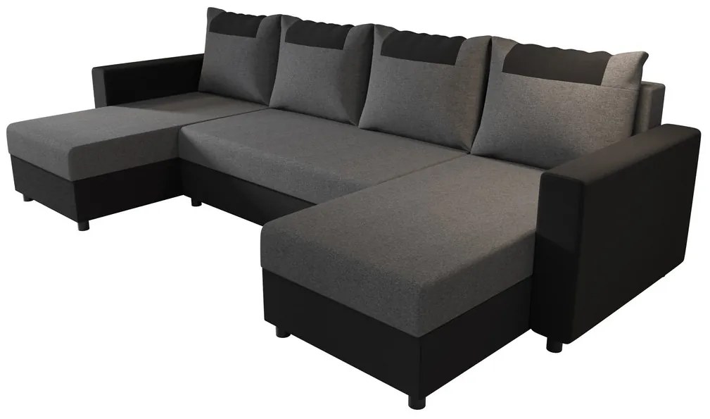 Supermobel Colțar extensibil în formă de U STAR, 303x140, sawana 05/sawana 14