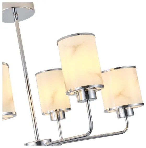 Lustră pe tijă 6xE27/60W/230V