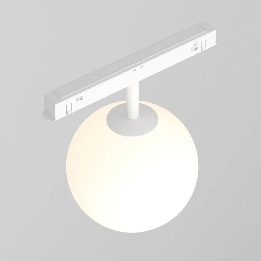Spot LED, accesoriu pentru sina magnetica Exility, Luna alb 3000K