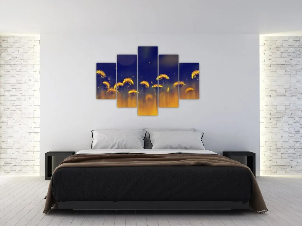 Tablou - Păpădii (150x105 cm)