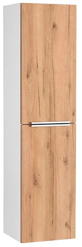 Dulap suspendat Vario Trim 35 stejar alb