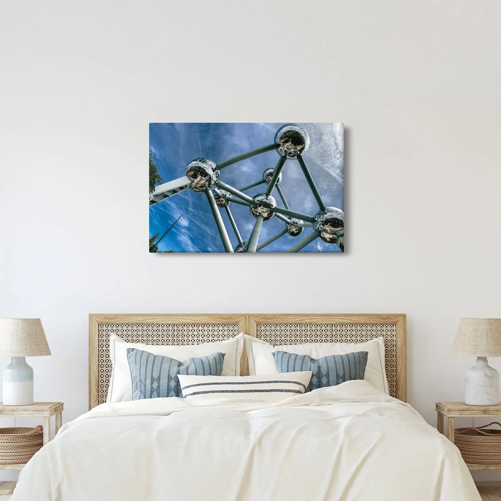 Tablou- atomium la Bruxelles (90x60 cm)