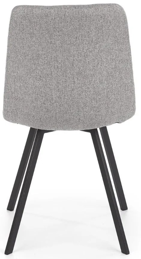 Scaun de bucaterie Crowder, gri/negru