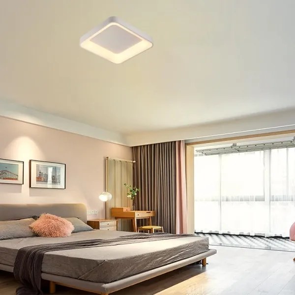 Plafonieră LED dimabilă LED/45W/230V 3000-6500K alb + telecomandă