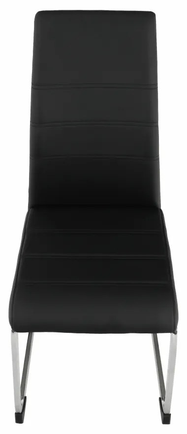 Scaun de sufragerie Valentina (negru). 1016405