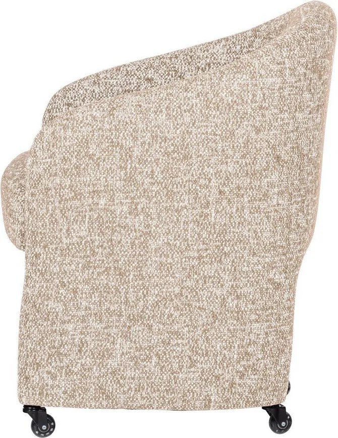 Scaun de birou bej tapițat Cordo – WOOOD