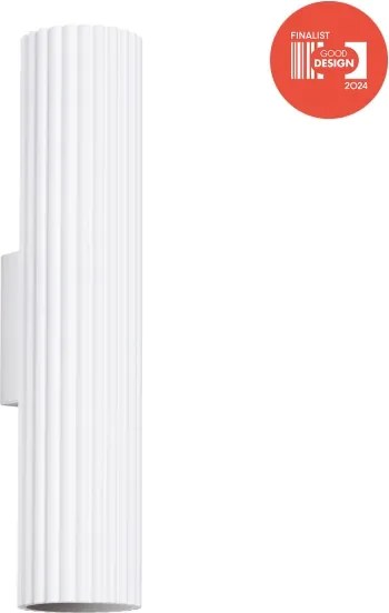 Brilagi - Aplică LED de perete CRESTO 2xGU10/10W/230V 30 cm albă